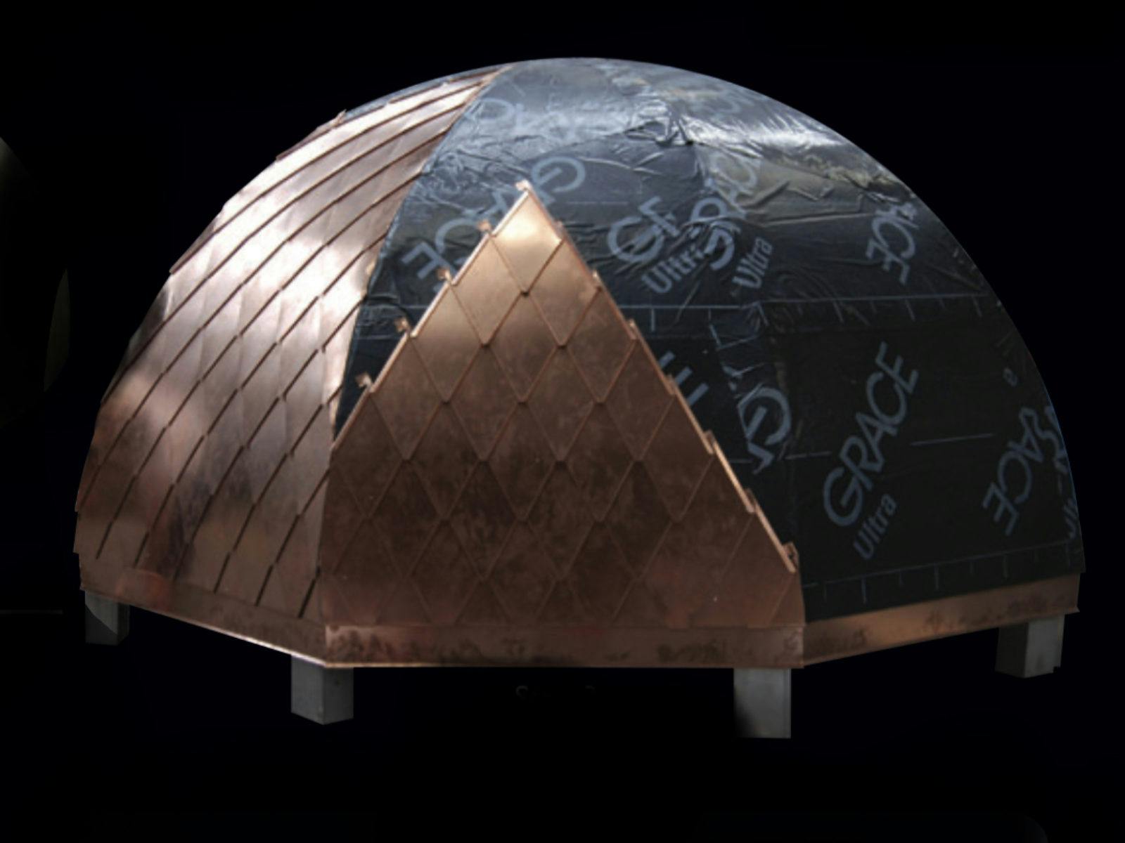 Custom Copper Roof Dome