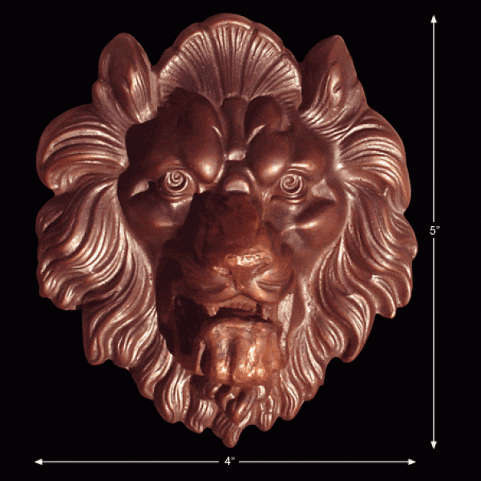 Lion head casting
